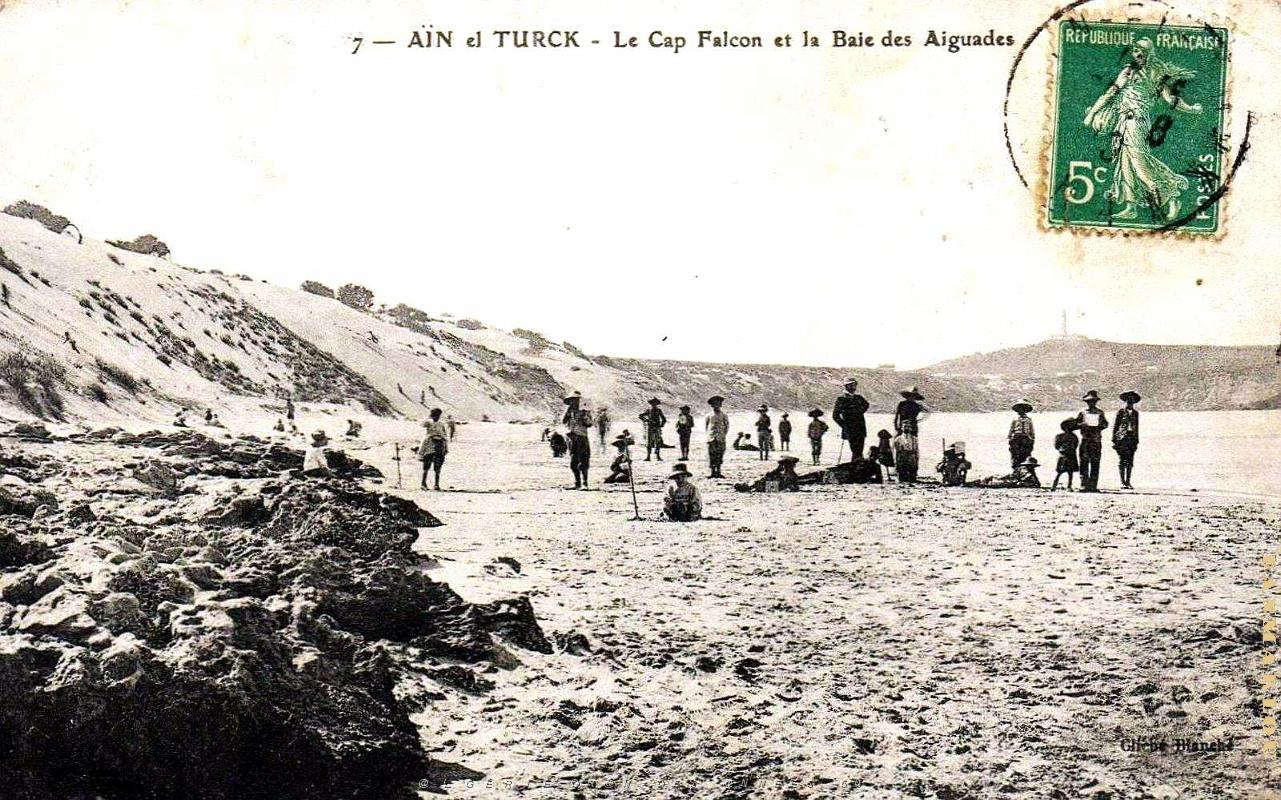 2674- Ain-El-Turck - Vue sur Dunes Cap Falcon et Baie des Aiguades - 1910.jpg